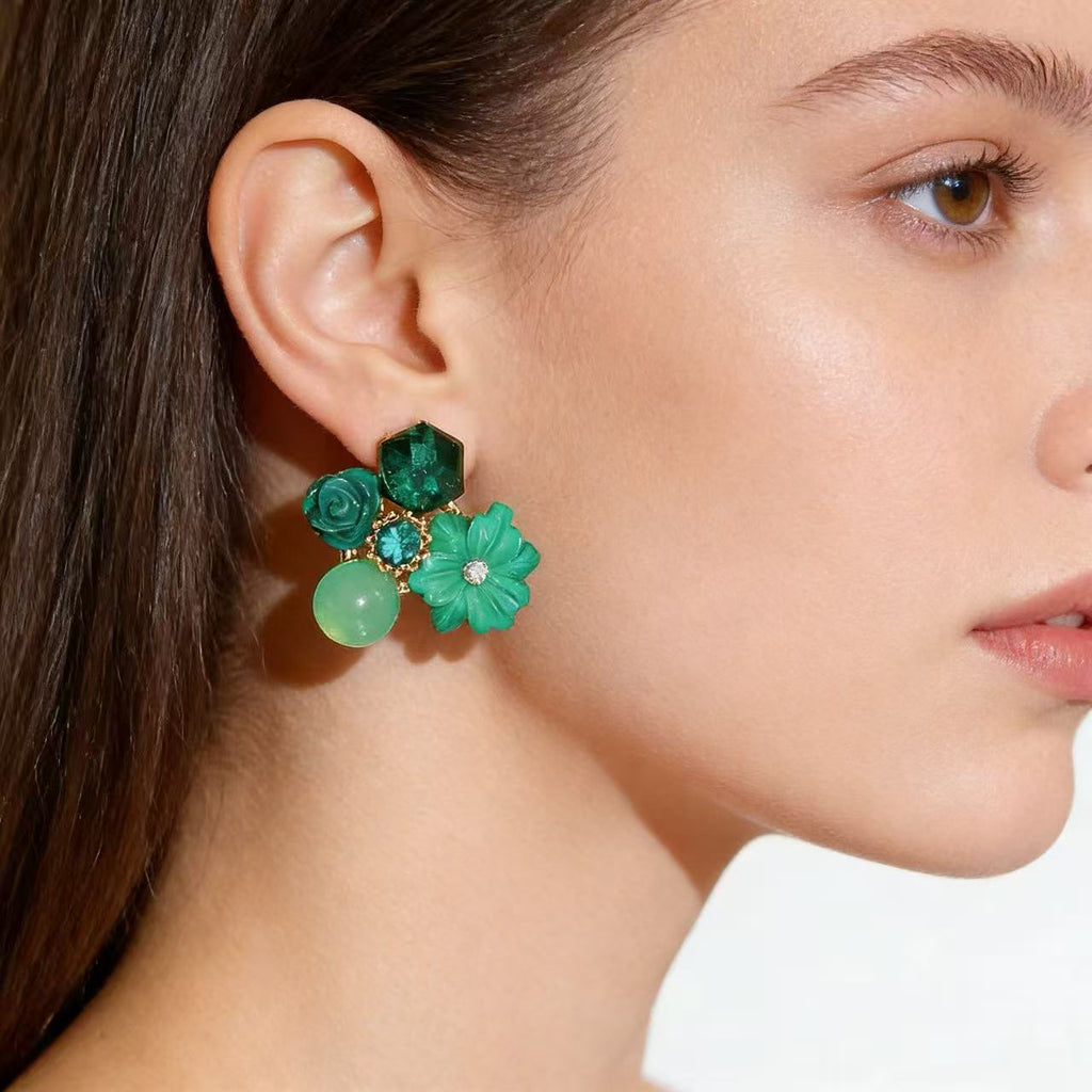 When bold color-blocking meets a 3D garden
