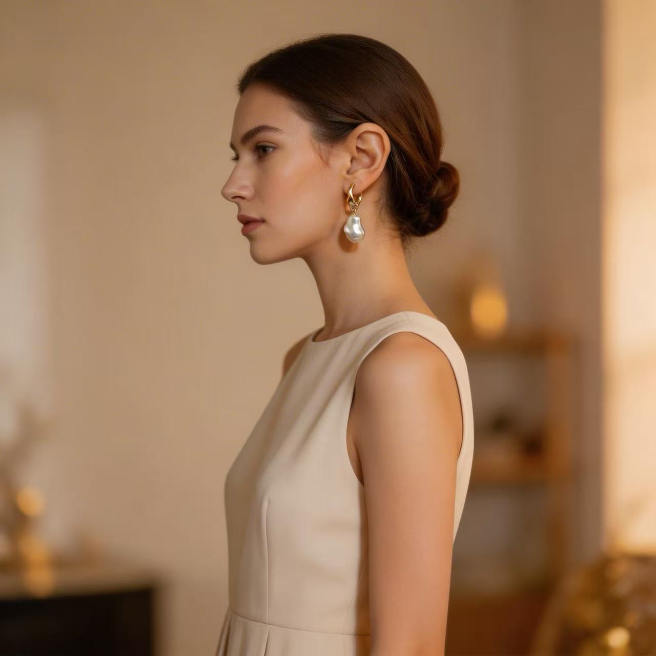 Irregular Baroque Pearls – Versatile for Work & Date Night