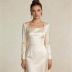 Pearl flowers illuminate your face, radiating elegance by your ears.