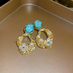 Champagne Satin Elegance, Gemstone Radiance Unveiled