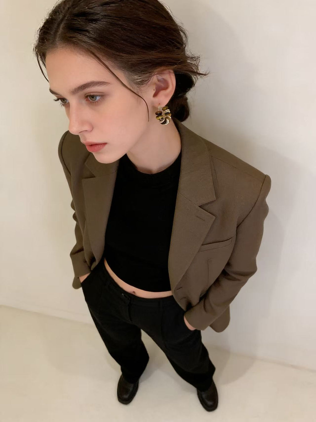 One Pair, Infinite Looks: Tiger’s Eye Hoops That Elevate Every Outfit